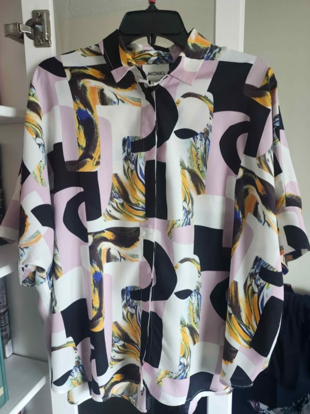 Oversized women's shirt by MONKI - Small